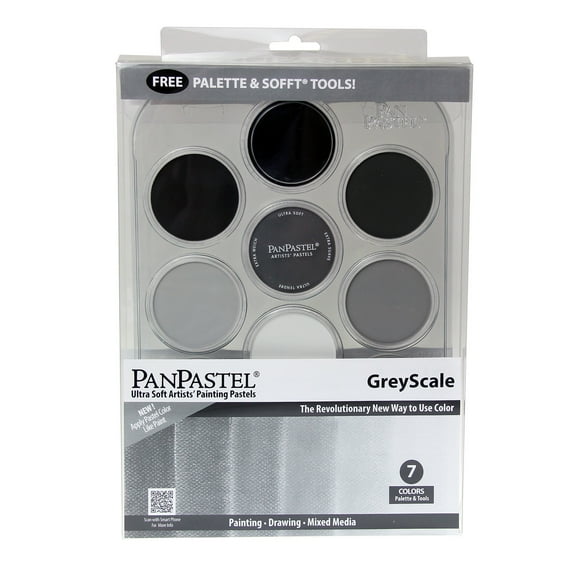 PanPastel® Set, 7-Colors, Grayscale