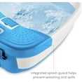 thumbnail image 4 of Homedics Bubble Bliss Deluxe Foot Spa  with Heat Maintenance, 3 Attachments- Blue, 4 of 12