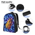thumbnail image 5 of Prestonplayz Backpack 3D Print Lightweight Bookbag Casual Sport Daypack Travel Bag Laptop, 5 of 8
