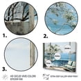 thumbnail image 3 of Designart "To The Coastal windows Windows painting IV" Nautical & Beach Floater Framed Wall Decor, 3 of 7