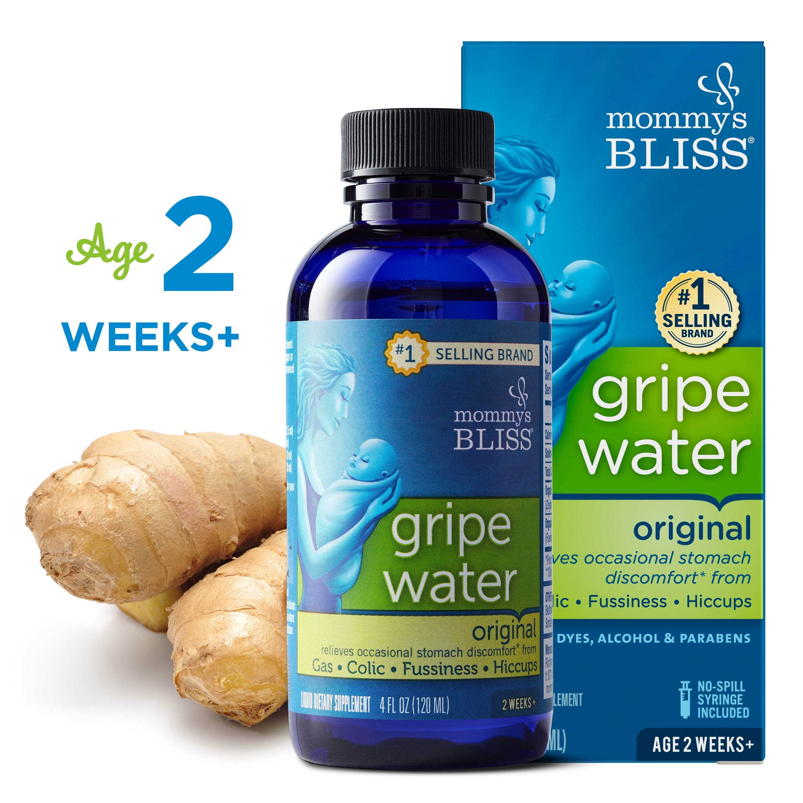Mommy's Bliss Gripe Water For Babies With Gas, Colic Or Stomach Discomfort  - 4 Fl Oz : Target