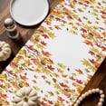 thumbnail image 2 of Thanksgiving Pumpkin Table Runner, Autumn Thanksgiving Kitchen Dining Table Decoration for Home Party Decor 13x48 Inches, 2 of 9