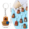thumbnail image 4 of 12pzs Llaveros  Lab.G  Mayoreo,capibara Llavero Accesorios De Moda Cafe, 4 of 4