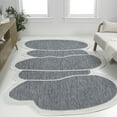 thumbnail image 5 of JONATHAN Y SHAPES 8 x 10 Area Rug, Jasper Rustic Abstract - Blue/Cream, SHP101C-8, 5 of 8