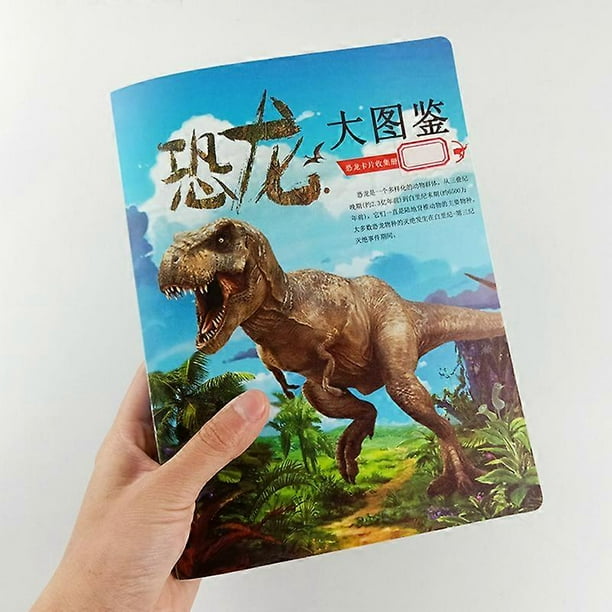 Portable Dinosaur Cognition Cards Creative Parent-Child Interaction Puzzle Game Toys Great Gifts for Children