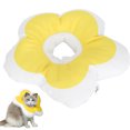 thumbnail image 1 of Collier Anti-Licking Imperméable pour Chat, Collier Elizabeth de Récupération pour Animal en Forme de Fleur avec Bande de Cou Ajustable pour Diverses Variétés de Chats, Parfait pour les Séances Photo et les Fêtes, 1 of 8