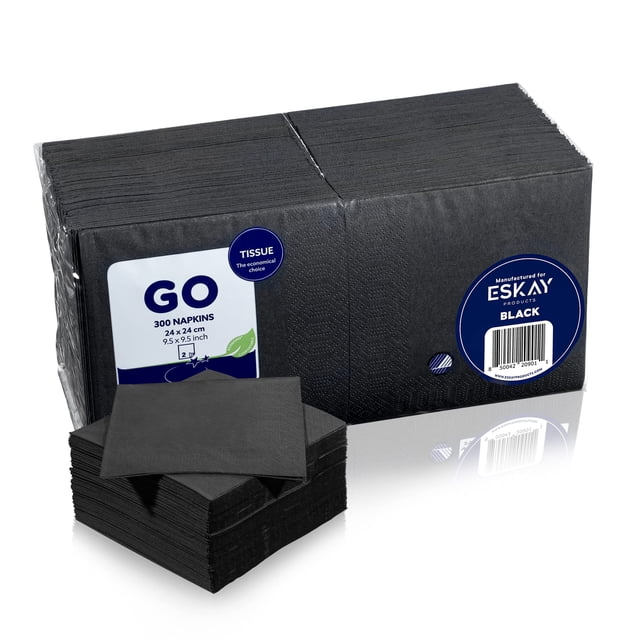 Servilletas para bebidas Eskay, papel desechable de 2 capas, 300 unidades
