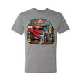 thumbnail image 2 of Wild Bobby, Vintage Hot Rod Old Garage Cars and Trucks Mens Premium Tri Blend T-Shirt, Premium Heather, 2XL, 2 of 3