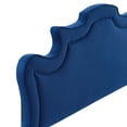 thumbnail image 2 of Evangeline Performance Velvet Twin Headboard, 2 of 7
