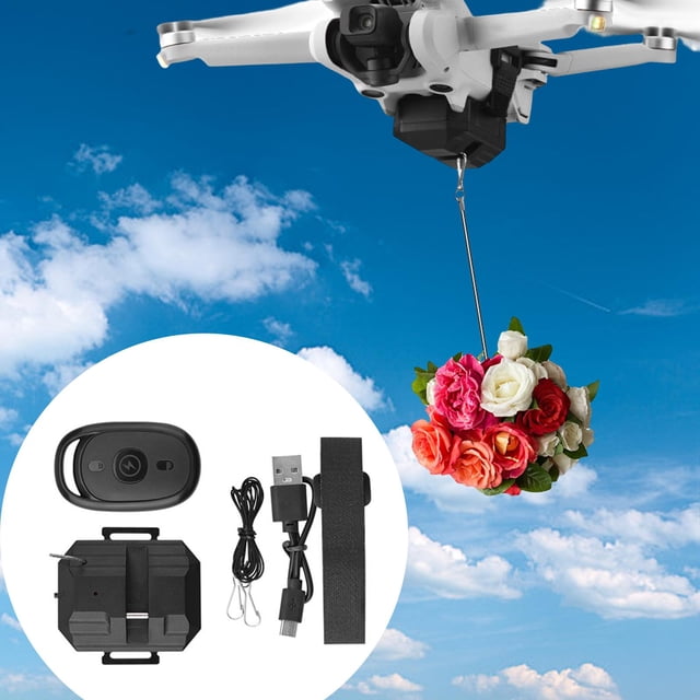 Dispositivo de entrega de carga útil perfecl para Air 2S Universal Drone Thrower