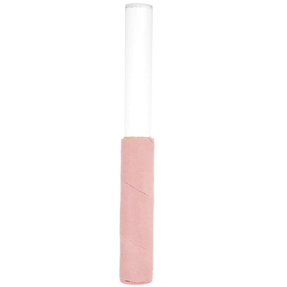 Supvox Pink Crystal Mallet for Singing Bowl Acrylic Sound Bowl Stick for Meditation