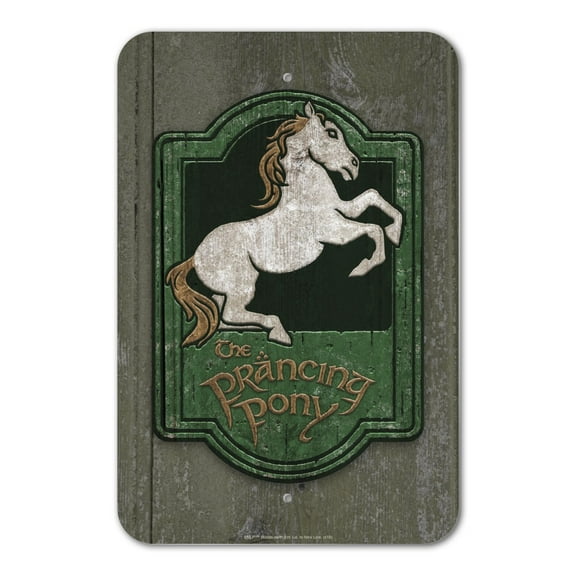 Lord of the Rings The Prancing Pony Home Business Office Sign