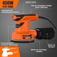 thumbnail image 2 of Lijadora orbital rotativa Teeno Orange 450W 127V, 2 of 6
