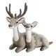 thumbnail image 2 of 2 piezas de adornos de animales de simulación, estatua artística, decoración, artesanías decorativas para gris, 2 of 9