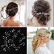 thumbnail image 4 of Diadema de novia con rhinestone y perlas de cristal, 4 of 4