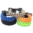 thumbnail image 4 of Muñequera de arco y flecha, accesorios para equipo de tiro con arco, arco recurvo compuesto tejido a mano, correa de muñeca para arco y flecha de tiro recto (negra), 4 of 6