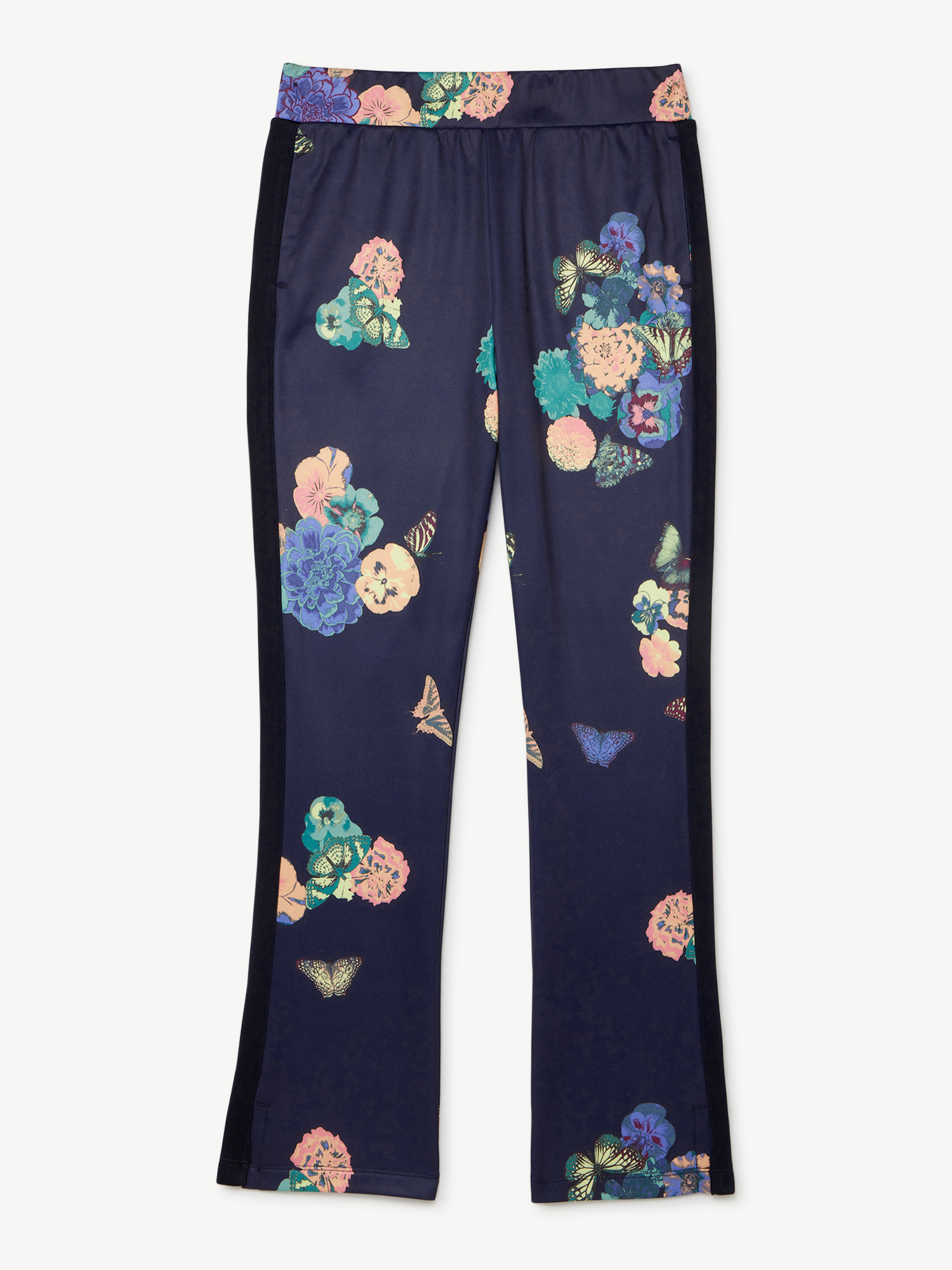 Free Assembly Girls Long Track Pants, Sizes 4-18