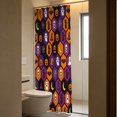 thumbnail image 5 of Halloween Shower Curtain, Patchwork Pumpkin Polyester Fabric Bathroom Decor Curtain, Machine Washable Waterproof, Halloween Holiday Gift for Women Men, 72 x 72 Inches, 5 of 7