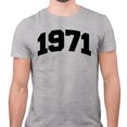 thumbnail image 2 of 1971 College Style Shirt Unisex 4X-Large Grey, 2 of 5