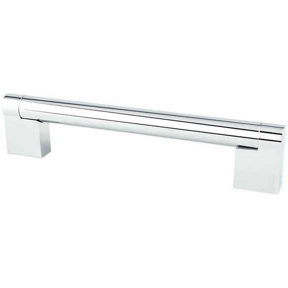 Berenson BE9112 1026 128 mm Center to Center Contemporary Advantage Three Arch Pull, Polished Chrome