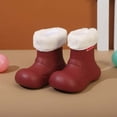 thumbnail image 4 of Huanglei Kids Rain Boots For Girls Winter Snow Boots With Warm Comfortable Rubber Booties Toddler Outdoor Play Shoes Kid Cowboy Boots 10.5-11 Years, 4 of 4