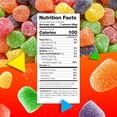 thumbnail image 5 of Gum Drops Jelly Candy | 1 Pound Bag | Assorted Fruit Flavors | Nostalgic Candy | Strawberry, Orange, Grape, Lime, Pineapple | Old Fashioned Jellies, 5 of 5