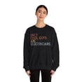 thumbnail image 4 of Electrician Sweatshirt Gifts Crew Neck Shirt Long Sleeve Unisex, 4 of 4