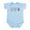 Sky Blue, variant on CafePress - Mountain Climbing Infant Bodysuit - Baby Light Bodysuit, Size Newborn - 24 Months