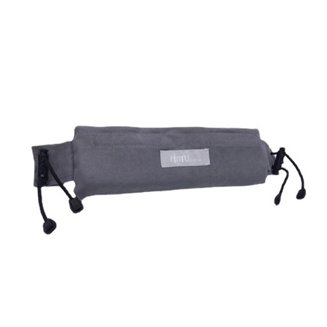 BEMS-1 pieza de almohada gris para colgar en la siesta, coche en movimiento, coche para dormir, viaje