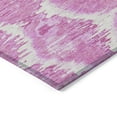 thumbnail image 4 of Addison Rugs Chantille Indoor/Outdoor Transitional Diamond Pink Washable Rectangle Rug, 3' x 5', 4 of 6