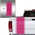 thumbnail image 2 of Racing Stripes Sport Lines Styling Straight Lines Truck Tailgate Vinyl Decal Sticker Compatible with Most Pickup Trucks … (11" x 25", Pink), 2 of 8