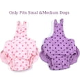 thumbnail image 5 of Washable Female Diapers with Suspender Comfort Reusable Doggy Diapers Reusable Puppy Sanitary Panties Dog Underwear Diaper for Small Girl Dogs in Period Heat, 5 of 7