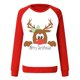 thumbnail image 4 of Camiseta de manga larga con cuello redondo para mujer a la moda, blusa con estampado navideño de otoño, Tops Fridja  fksj515, 4 of 4