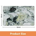 thumbnail image 4 of Super Soft & Non-Slip Marble Bath Rug Runner, 20x32 in - Luxurious Microfiber Bathroom Carpet for Modern Décor, Easy to Clean Rug for Tub & Shower Areas, 4 of 5