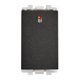 thumbnail image 1 of Apagador Sencillo Omega Negro 127V 1 Modulo, 1 of 3