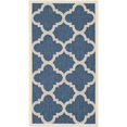 thumbnail image 1 of Safavieh Courtyard Polypropylene Accent Rug CY6243-268-2 in Navy and Beige, 1 of 1