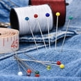 thumbnail image 4 of OUNONA 32Set Jewellery Making Supplies Glass Colorful Head Pins For Crafters And Sewers, 4 of 4