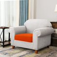thumbnail image 2 of CHUN YI 1 Piece Cushion Cover Spandex Stretch Textured Grid Box Cushion Seat Slipcover, 2 of 6