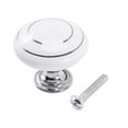 thumbnail image 2 of 4 x Ceramic Door/Wardrobe/Cabinet/Cupboard Knob Handle Drawer White, 2 of 8