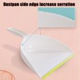 thumbnail image 5 of COFEST Handheld Dustpan and Brush Set for Home Cleaning, Compact Dustpan and Brush with Comfortable Grip, Mini Brush and Dustpan Set for Office and Tabletop. Green, 5 of 6