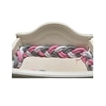 thumbnail image 4 of Protector Cuna Trenza 6 Tubos 4 Mts Bumper Bebe Rosa Gris Liso Rosa / Blanco / Gris, 4 of 5