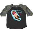 thumbnail image 3 of Inktastic Otter-ly in Love-otter with Heart Boys or Girls Toddler T-Shirt, 3 of 5