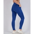 thumbnail image 3 of 4-Pack: Women's Full Length Fitted Athletic Yoga Performance Leggings with Pockets (Available in Plus Size), 3 of 6