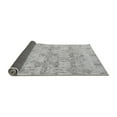 thumbnail image 2 of Ahgly Company Indoor Round Solid Gray Modern Area Rugs, 7' Round, 2 of 4