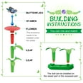 thumbnail image 3 of SpringFlower Gifts Toys for Girls 3 4 5 6 7 Years Old, Flower Garden Building Kit with Storage case,Educational STEM Toy and Preschool Garden Play Set for Toddlers, 148pcs, 3 of 5