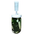 thumbnail image 3 of Juego de 16 tapas para frascos de vidrio con boca ancha y esclusas de aire para fermentación, para hacer chucrut en frascos de vidrio de boca ancha, 3 of 6