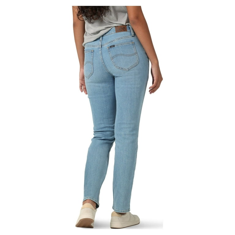 Lee Women's Midrise Straight Jean, Available in 28