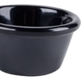 thumbnail image 5 of Truecraftware – Set of 12- Smooth Ramekin 1-3/4 oz. Black Color Melamine -  Individual Condiments Ramekins Portion Dipping Sauce, 5 of 5