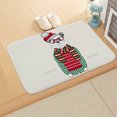 thumbnail image 4 of Christmas Bathroom Mat Non-slip Lovely Entry Door Mat Bath Mat for Home, 4 of 9