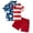 Red, variant on 4th Of July Outfits for Kids Toddler Independence Day Clothes Set Toddler Baby Boy 4th Of Outfits Gentleman Button Down Shirt Dress Shorts Fourth Of July Clothes Set Size 1-2 Years,Red